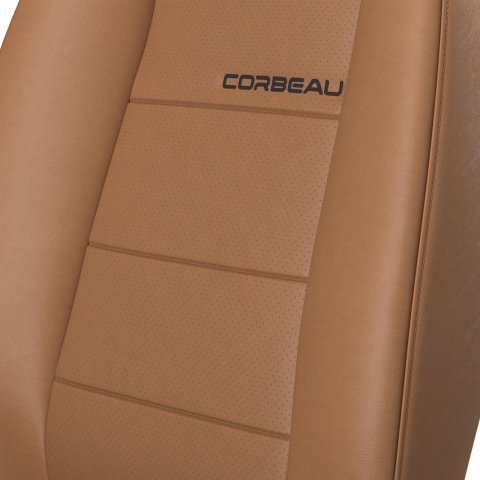 Corbeau Moab Tan Vinyl Seat 70060PR Sport Seats , Pair