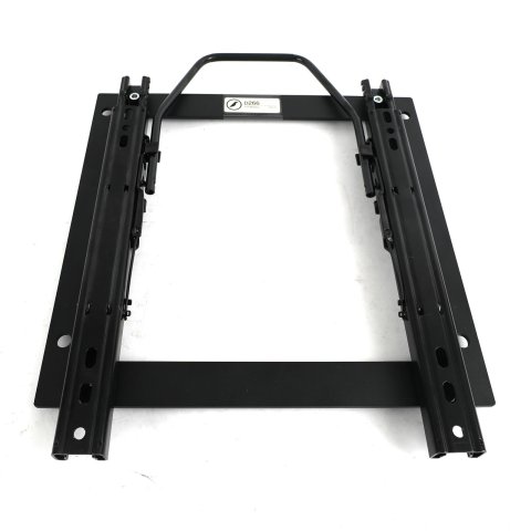 Corbeau Sliding Seat Brackets for 1967-1970 COUGAR, 1965-1970 MUSTANG - D266 Brackets, Sliding, Steel, Black, Single Locking Sliders, Ford, Mercury, Each