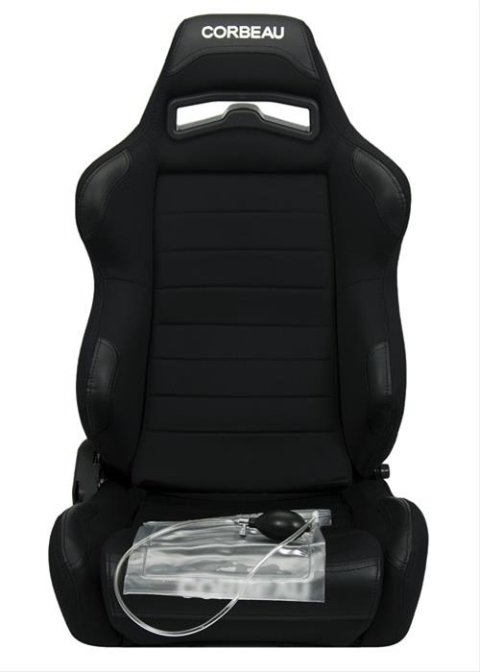 Corbeau Inflatable Lumbar Supports 21004 Upgrade for Seats, Must Also Purchase CSU-IN-LRR, Price Per Seat
