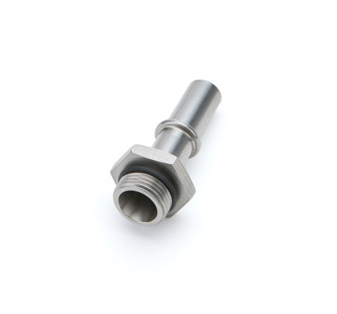 Aeromotive Fittings and Adapters 15142 Adapter, 1/2 Male Quick Connect, AN-08 ORB