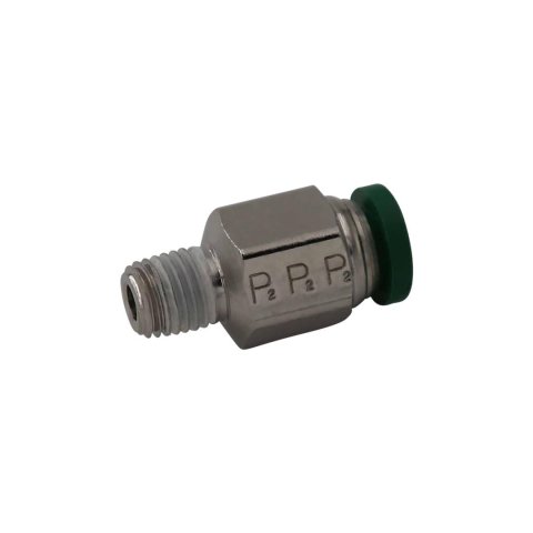 Aeromotive Union Reducers 15699 Fittings and Adapters, Reducers, Straight, Aluminum, Natural, 1/16 in. NPT Male NPT, 1/4 in. Female, Each