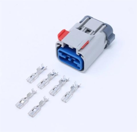 Aeromotive Wiring Connectors and Pigtails 66711 Electrical Plug, Fuel Pump Module, 6-Pin, Ford GT500
