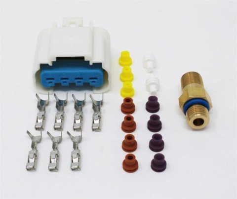 Aeromotive Wiring Connectors and Pigtails 66712 Electrical Plug, Fuel Pump Module, 4-Pin, GM