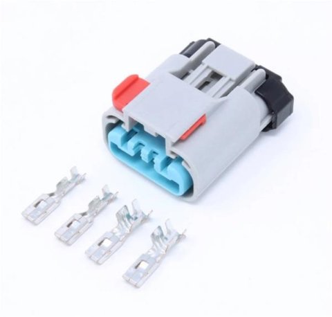 Aeromotive Wiring Connectors and Pigtails 66710 Electrical Plug, Fuel Pump Module, 4-Pin, Ford GT