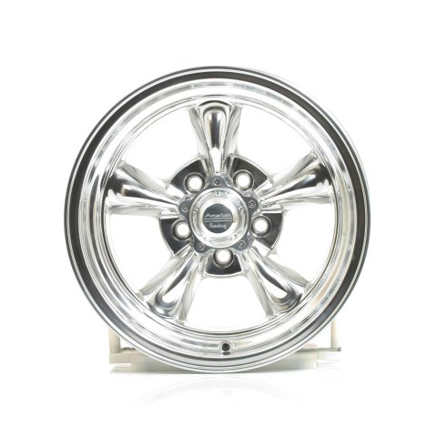 American Racing VN515 Polished Torq-Thrust II One-Piece Wheels 15x7 Wheel, One-Piece, Aluminum, Polished, 15 in. x 7 in., 5 x 4.50 in. Bolt Circle, 3.760 in. Backspace, Each
