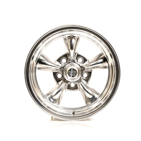American Racing VN515 Polished Torq-Thrust II One-Piece Wheels 15x7 Wheel, One-Piece, Aluminum, Polished, 15 in. x 7 in., 5 x 4.75 in. Bolt Circle, 3.750 in. Backspace, Each