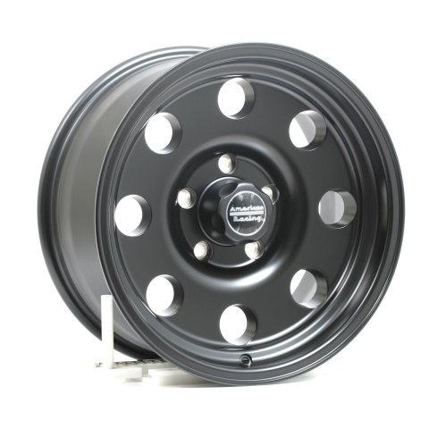 American Racing AR172 Baja Black Wheels 17x8 Wheel, Baja, Aluminum, Matte Black, 17 in. x 8.0 in., 5 x 135mm Bolt Circle, 4.500 in. Backspace, Each
