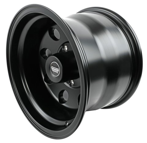 American Racing AR172 Baja Black Wheels 15x10 Wheel, Baja, Aluminum, Matte Black, 15 in. x 10 in., 5 x 5.50 in. Bolt Circle, 3.810 in. Backspace, Each