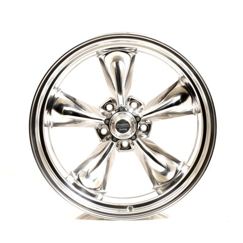 American Racing VN515 Polished Torq-Thrust II One-Piece Wheels 20x10 Wheel, One-Piece, Aluminum, Polished, 20 in. x 10.0 in., 5 x 5.00 in. Bolt Circle, 5.740 in. Backspace, Each
