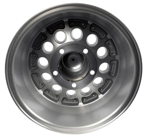 American Racing AR62 Outlaw II Silver Wheels 15x7 Wheel, II, Aluminum, Natural, 15 in. x 7 in., 5 x 5.50 in. Bolt Circle, 3.75 in. Backspace, Each