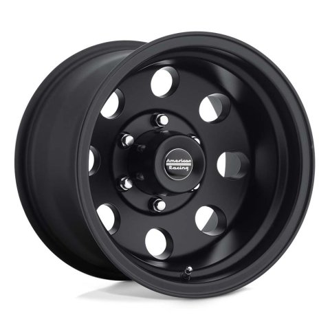 American Racing AR172 Baja Black Wheels 17x8 Wheel, Baja, Aluminum, Matte Black, 17 in. x 8.0 in., 6 x 5.50 in. Bolt Circle, 4.500 in. Backspace, Each