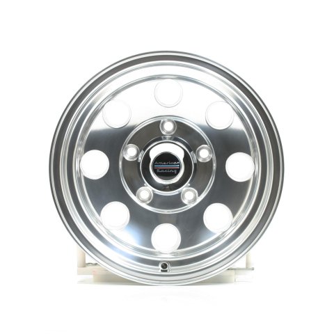 American Racing AR172 Baja Polished Wheels 15x8 Wheel, Baja, Aluminum, Polished, 15 in. x 8 in., 5 x 5.50 in. Bolt Circle, 3.75 in. Backspace, Each