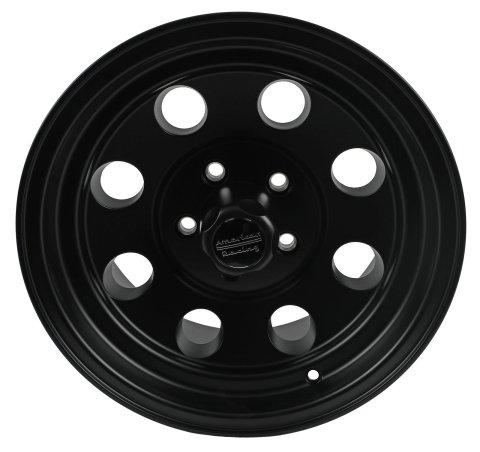 American Racing AR172 Baja Black Wheels 15x7 Wheel, Baja, Aluminum, Matte Black, 15 in. x 7.0 in., 5 x 4.50 in. Bolt Circle, 3.760 in. Backspace, Each