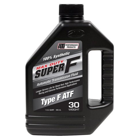 ATI Max-Duty Super F Automatic Transmission Fluid ATI10002112 Fluid, Max Duty F, Synthetic, 30W, Racing Use Only, 1 qt., Set of 12