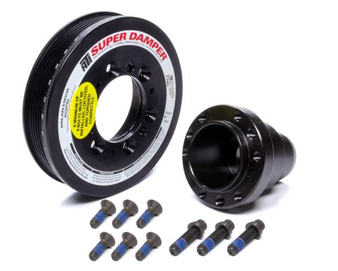 ATI Super Damper Standard Harmonic Balancers ATI918459 Balancer, Standard, Aluminum, Black, Internal Balance, 6.78 in. Diameter, Chrysler, Dodge, Jeep, 5.7L