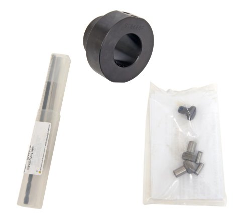 ATI Crankshaft Pin Drill Fixture Kits ATI918666 Crank Kit, Steel, Black Oxide Finish, with 11/64 in. Bit, Bushings, 3/16 in. Reamer, Dowell Pins, Ford, 7.3L, Kit