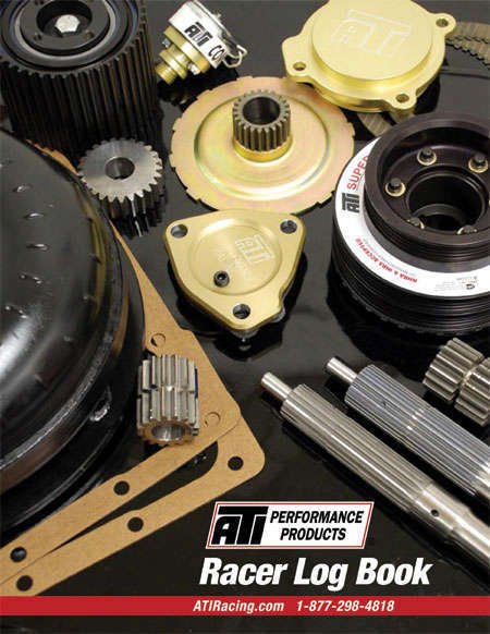 ATI Performance Products Reference Books ATIZ31010 RACER LOG BOOK
