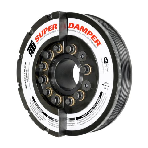 ATI Super Damper Diesel Harmonic Balancers 917376 Balancer, Damper, External Balance, Steel, Chevy/GMC, Duramax Diesel, Each