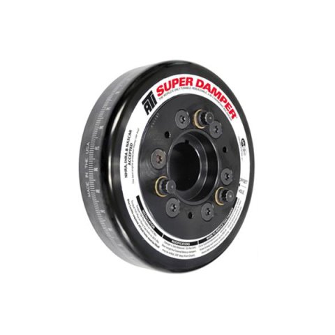 ATI Super Damper Serpentine Series Harmonic Balancers 918486 Balancer, Aluminum/Steel, Internal Balance, 7.48 in. Diameter, Chrysler, Dodge, Jeep, 5.7, 6.4L