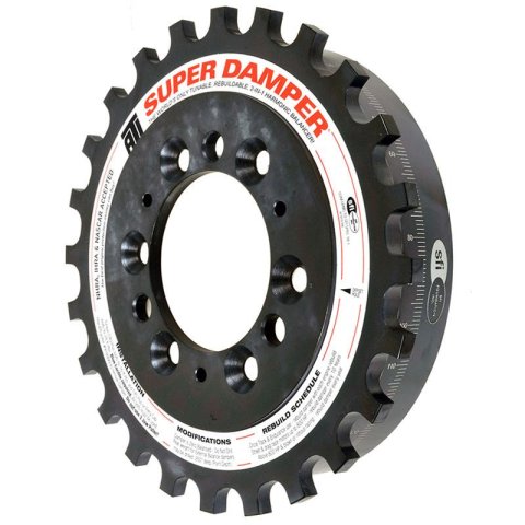 ATI Performance Products Harmonic Balancer Components ATI91671110AEM SHELL - OUT - 6.325 - ST - AEM - SMO CHEVY 3 BOLT 3 RG TRIGGER