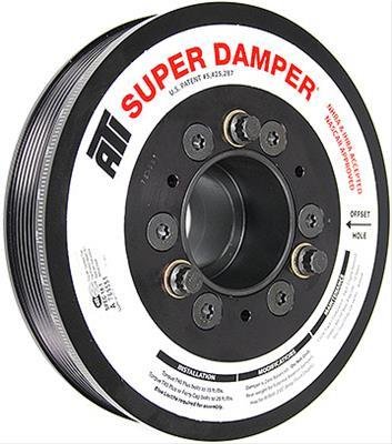 ATI Super Damper Serpentine Series Harmonic Balancers 917314 Balancer, Series, Internal Balance, 7.480 in. O.D., Aluminum/Steel, Chevy