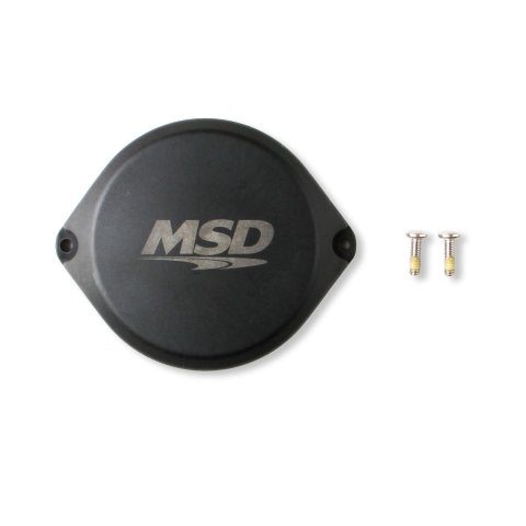 MSD Blank Distributor Caps 84323 Cap, Screw Down, Black, Cap for Coil-On-Plug Applications, Each