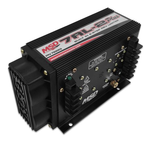 MSD 7AL-2 Plus CD Ignitions 72223 Ignition Boxes, Ignitions, Capacitive Discharge, Analog, Rev Limiter, 12 - 18 V, Black, Each