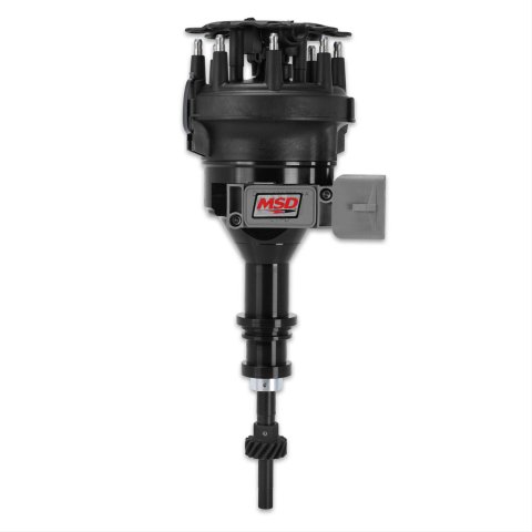 MSD Pro-Billet Ready-to-Run EFI Distributors 84563 Distributor, Ready-to-Run, TFI, Magnetic Trigger, Electronic Advance, Black, Ford, 5.0L, Each