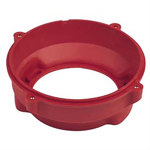 MSD Distributor Replacement Parts 7456 Cap, Base Only, Red, Screw Down, MSD, Billet, Pro Billet, V8, Each