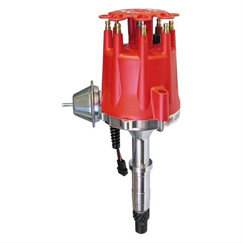 MSD Pro-Billet Street Distributors 8519 Distributor, Street, Magnetic Trigger, Vacuum Advance, AMC, 290-401, Each