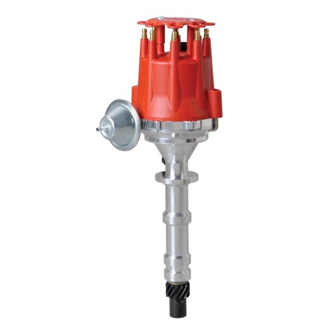 MSD Pro-Billet Ready-to-Run Distributors 8393 Distributor, Ready-to-Run, Magnetic Trigger, Vacuum Advance, Chevy, 348, 409, Each