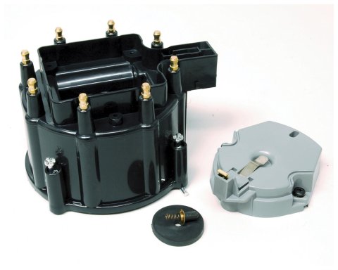 MSD Street Fire Cap and Rotor Kits 5501 Distributor & Rotor; Fire; And Kit; GM HEI; Internal Coil