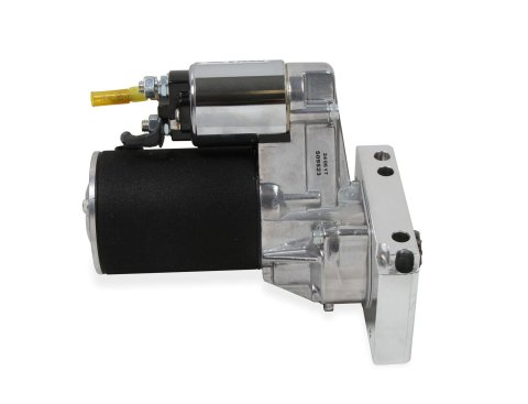 MSD DynaForce High-Speed Starters 509523 Starter, DynaForce, Mini, High Speed, Black Powdercoated, Chevy, Small Block/Big Block, Inline Bolt Pattern, Each