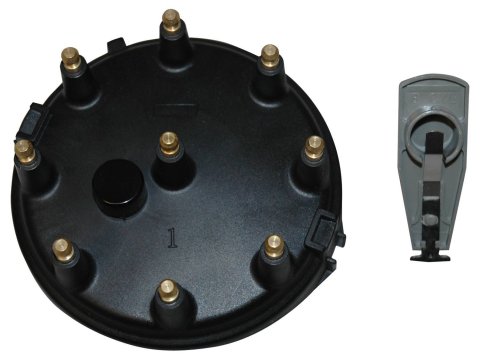 MSD Street Fire Cap and Rotor Kits 5505 Distributor & Rotor; Fire; And Kit; 85-95 MSD/Ford TFI V8