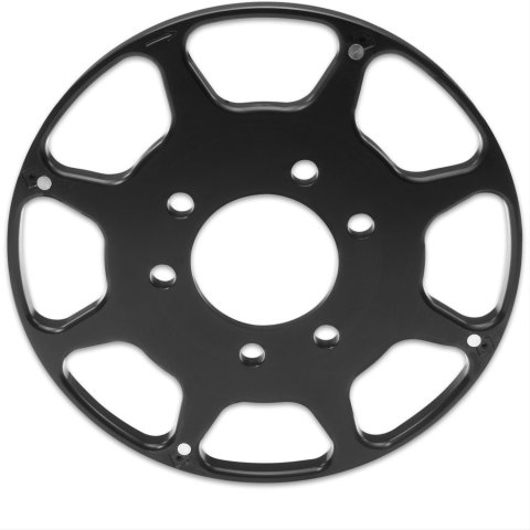 MSD Replacement Crank Trigger Wheels 86213 Trigger, Wheel, Aluminum, Black Anodized, Chevy, Big Block, Each