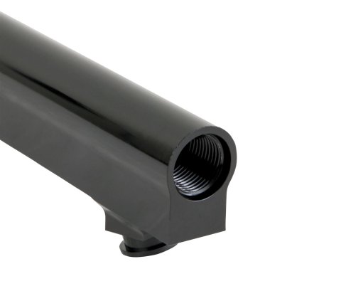 MSD Atomic EFI Billet Fuel Rails 2721 Rails, EFI, Aluminum, Black Anodized, Plumbing Kit, for use with LS1/2/6 AirForce Manifold, Kit