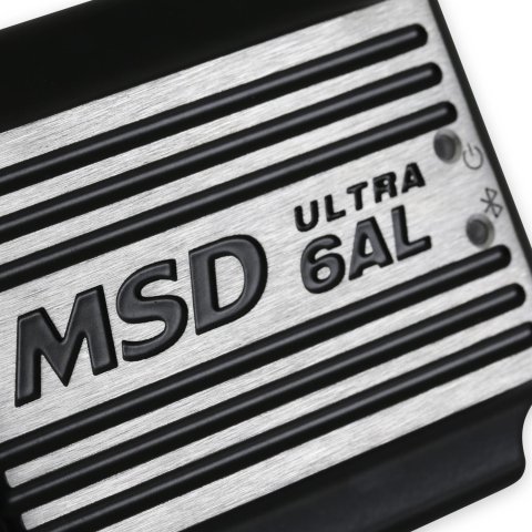 MSD Ultra 6AL Ignition Boxes 64233 Box, 6AL, Digital CD, with Rev Limiter, Black, Each