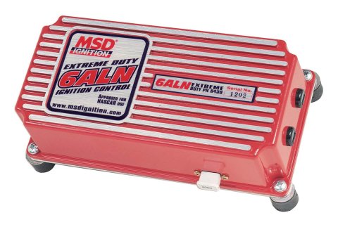 MSD 6TN/6ALN NASCAR CD Ignitions 6430 Ignition Box, 6A, Analog, Capacitive Discharge, Universal, Points, Electronic, Circle Track, NASCAR, Each