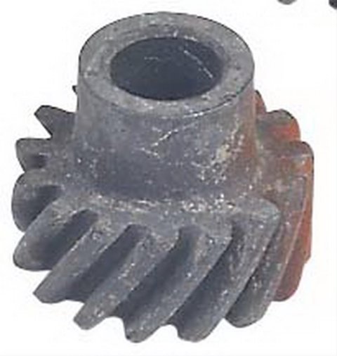 MSD Iron Distributor Gears 85812 Gear, Melonized, with Roll Pin, .531 in. Dia. Shaft, Ford, 351C, 351M, 400, 429, 460, 332-428 FE, Each