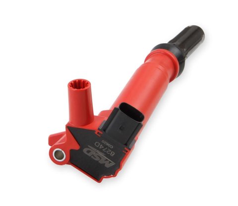 MSD Blaster OEM Replacement Coils 82748 Ignition Coils, Replacement, Driver and Passenger Side, Red, Ford, 6.2L, Set of 8