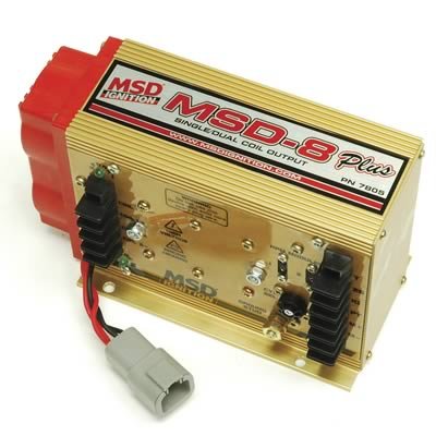 MSD 8-Plus CD Ignitions 7805 Ignition Box, 8 Plus, Analog, Capacitive Discharge, Universal, Electronic, V8, Each