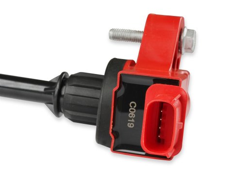 MSD Blaster GM Coils 82384 Ignition Coil, Blaster, Coil-Pack, Square, Epoxy, Red, 45,000 V, GM, Set of 4