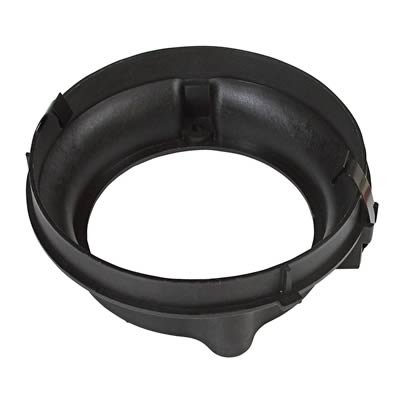 MSD Distributor Replacement Parts 8120 Cap Adapter, Spacer, Black, Clamp-Down, Pro-Billet EFI and Pro Mag, Ford, Each
