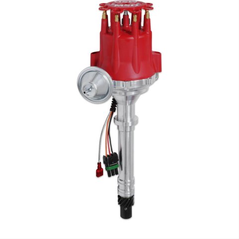 MSD Pro-Billet Ready-to-Run Distributors 8360 Distributor, Ready-to-Run, Magnetic Pickup, Vacuum Advance, Chevy, Big/Small Block, Each