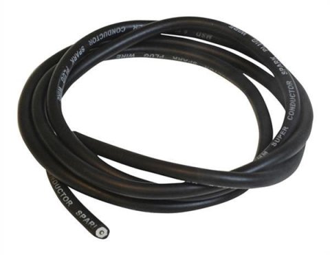 MSD Spark Plug Wire Bulk Rolls 34013 Wire, Super Conductor, Spiral Core, 8.5mm, Black, 25 ft. Length, Each