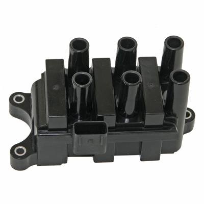 MSD Street Fire Coils 5529 Ignition Coil; Fire; Ford 6-Tower Coil Pack; Direct Connection; 01-04 Ford