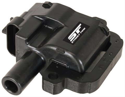 MSD Street Fire Coils 55088 Ignition Coil, Fire, Coil Pack, Black, Chevy, Pontiac, LS1/LS6, Set of 8