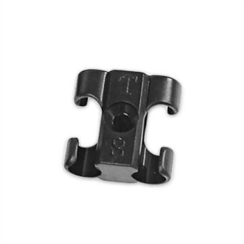 MSD Wire Separators 8842 Ignition Loom/Separator, Polymer, Black, 8 - 8.5mm with sleeving, Set of 16