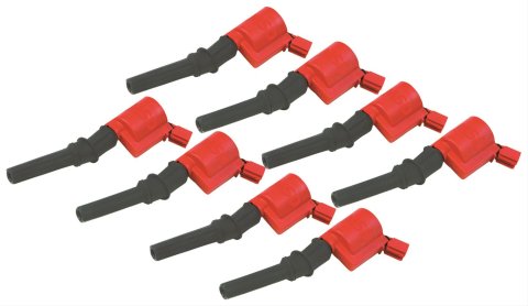 MSD Ford Blaster Coil-on-Plug Ignition Coil Packs 82428 Coils, Blaster, Pack, Epoxy, Red, Ford, Lincoln, 4.6L/5.4L, SOHC, 2V Set of 8