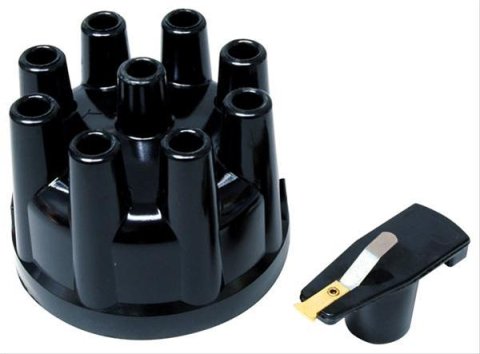 MSD Street Fire Cap and Rotor Kits 5506 Distributor & Rotor; Fire; And Kit; Ford V8; Socket